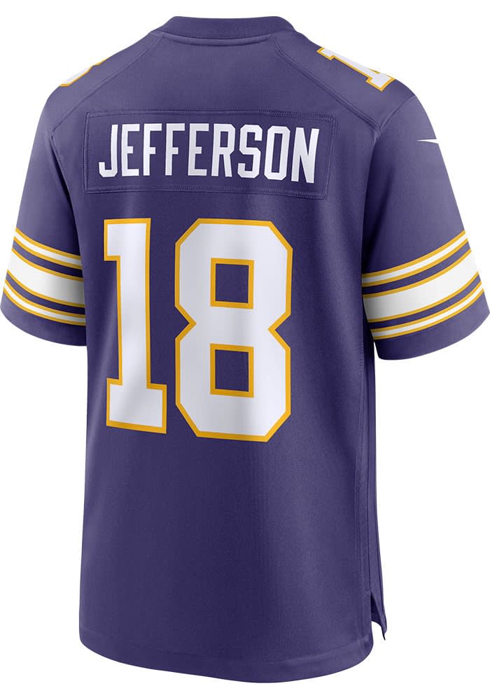 Justin Jefferson Minnesota Vikings Alt Jersey - Purple