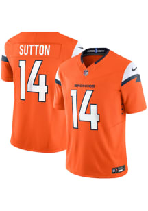 Courtland Sutton Nike Denver Broncos Mens Orange Vapor F.U.S.E. Limited Football Jersey