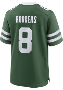 Aaron Rodgers  Nike New York Jets Green 2024 Home Game Football Jersey