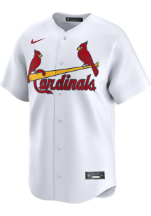 Nike St Louis Cardinals Mens White Home Limited Baseball Jersey