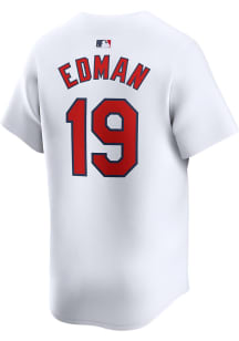 Tommy Edman Nike St Louis Cardinals Mens White Home Limited Baseball Jersey