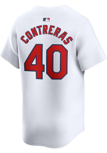 Willson Contreras Nike St Louis Cardinals Mens White Home Limited Baseball Jersey