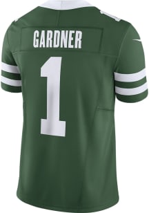 Sauce Gardner Nike New York Jets Mens Green Vapor F.U.S.E. Limited Football Jersey