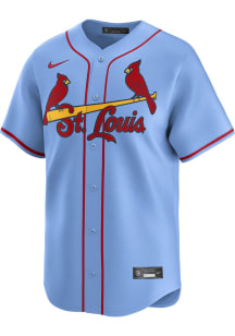Nike St Louis Cardinals Mens Light Blue Alt Limited Baseball Jersey
