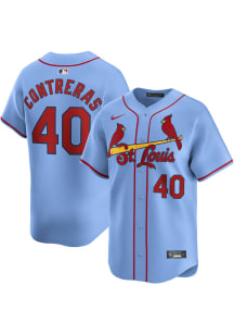 Willson Contreras Nike St Louis Cardinals Mens Light Blue Alt Limited Baseball Jersey