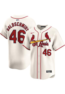 Paul Goldschmidt Nike St Louis Cardinals Mens Ivory Alt Limited Baseball Jersey