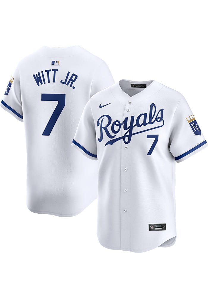 Kansas City Royals No60 Foster Griffin Men's Nike White Home 2020 Authentic Player Jersey