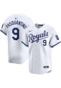 Vinnie Pasquantino Nike Kansas City Royals Mens White Home Limited Baseball Jersey