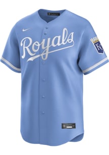 Nike Kansas City Royals Mens Light Blue Alt Limited Baseball Jersey