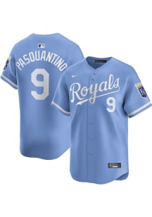 Vinnie Pasquantino Nike Kansas City Royals Mens Light Blue Alt Limited Baseball Jersey