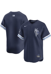 Nike Kansas City Royals Mens Navy Blue City Connect Ltd Limited Baseball Jersey