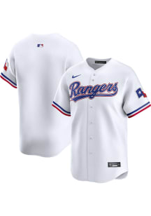Nike Texas Rangers Mens White Home Limited Baseball Jersey