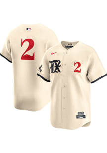 Marcus Semien Nike Texas Rangers Mens Tan City Connect Ltd Limited Baseball Jersey