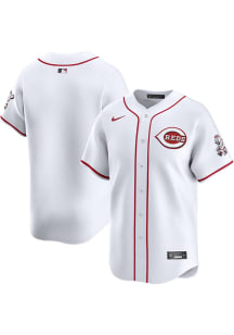 Nike Cincinnati Reds Mens White Home Limited Baseball Jersey