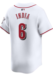 Jonathan India Nike Cincinnati Reds Mens White Home Limited Baseball Jersey