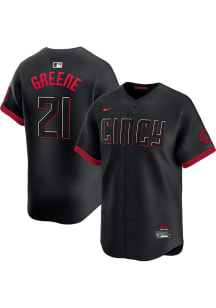 Hunter Greene Nike Cincinnati Reds Mens Black City Connect Ltd Limited Baseball Jersey