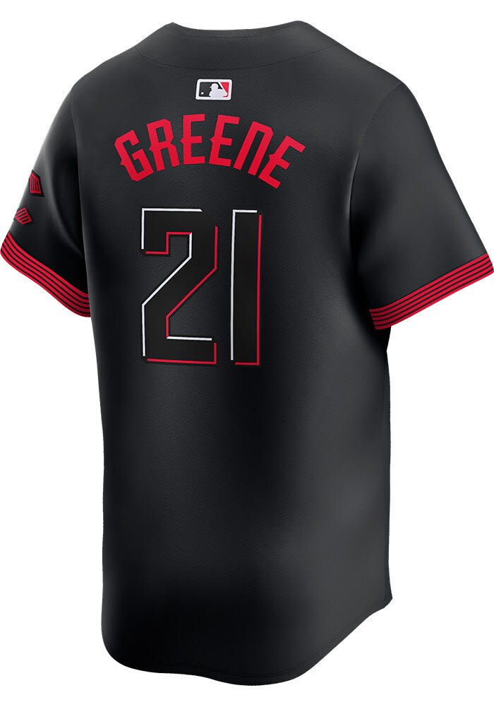 Hunter Greene Nike Cincinnati Reds Mens Black City Connect Ltd Limited Baseball Jersey