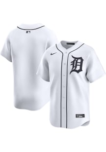 Nike Detroit Tigers Mens White Home Limited Baseball Jersey