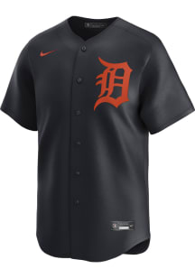 Nike Detroit Tigers Mens Navy Blue Alt Limited Baseball Jersey