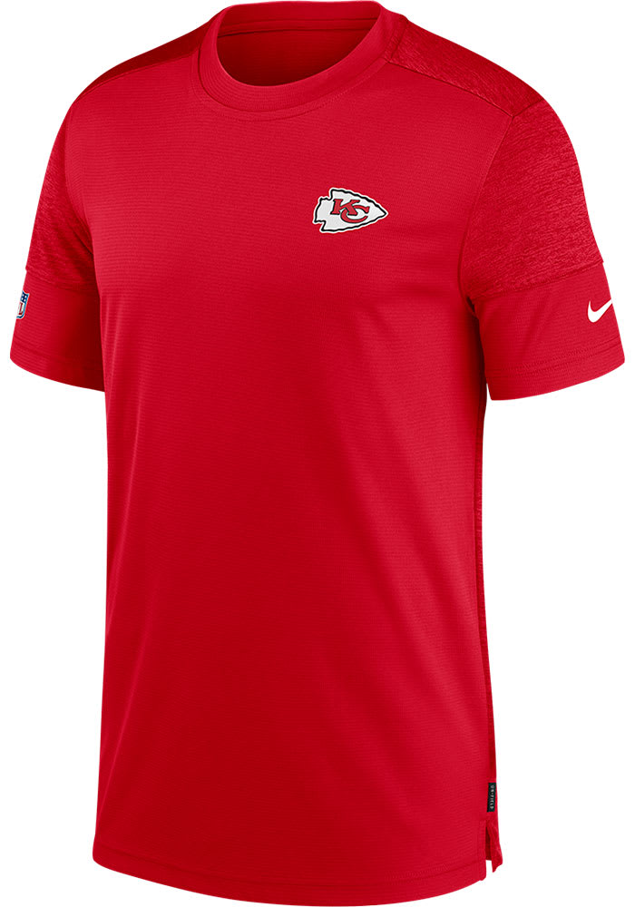 Nike Kansas City Chiefs Red Coach Short Sleeve T Shirt