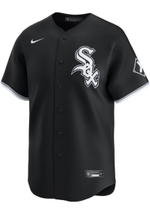Nike Chicago White Sox Mens Black Alt Limited Baseball Jersey