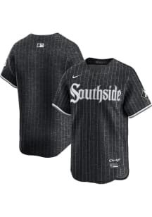 Nike Chicago White Sox Mens Black City Connect Ltd Limited Baseball Jersey
