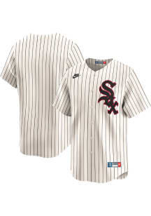 Nike Chicago White Sox Mens Ivory Cooperstown Limited Baseball Jersey