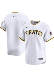 Nike Pittsburgh Pirates Mens White Home Limited Baseball Jersey