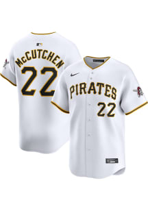 Andrew McCutchen Nike Pittsburgh Pirates Mens White Home Limited Baseball Jersey