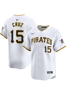 Oneil Cruz Nike Pittsburgh Pirates Mens White Home Limited Baseball Jersey