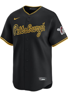 Nike Pittsburgh Pirates Mens Black Alt Limited Baseball Jersey