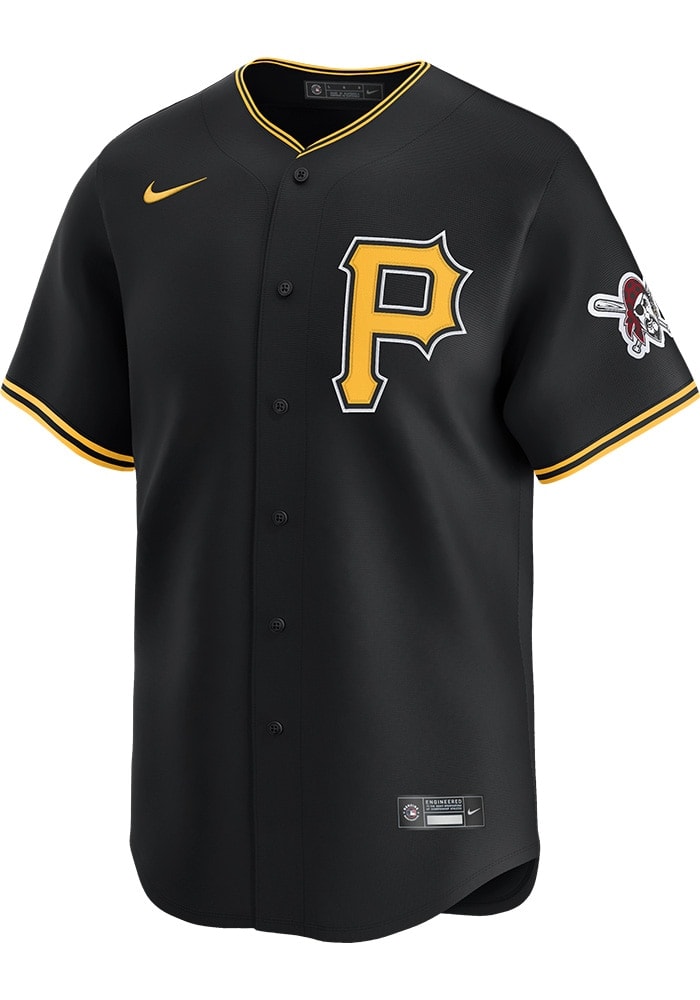 Nike Pittsburgh Pirates Mens BLACK Alt 2024 Limited Baseball