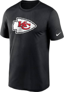 Nike Kansas City Chiefs Black Logo Legend Short Sleeve T Shirt