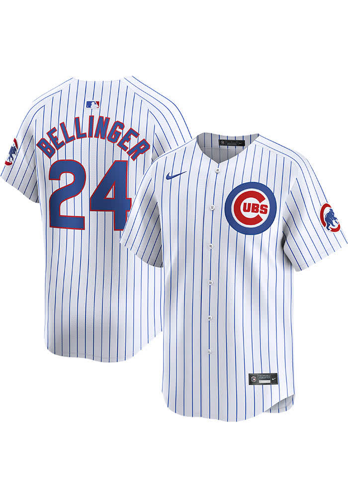 Cody Bellinger Chicago Cubs Mens Home Limited Baseball Jersey WHITE