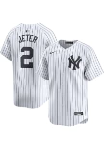 Derek Jeter Nike New York Yankees Mens White Home Limited Baseball Jersey