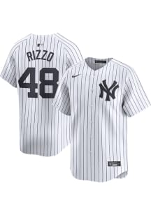Anthony Rizzo Nike New York Yankees Mens White Home Limited Baseball Jersey