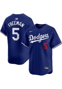 Freddie Freeman Nike Los Angeles Dodgers Mens Blue Alt Limited Baseball Jersey