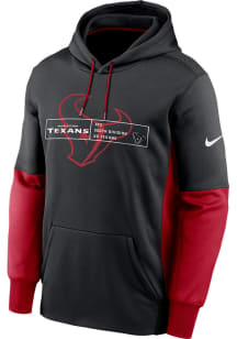 Nike Houston Texans Mens Black Therma Color Blcok Hood