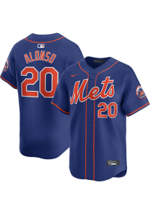 Pete Alonso Nike New York Mets Mens Blue Alt Limited Baseball Jersey