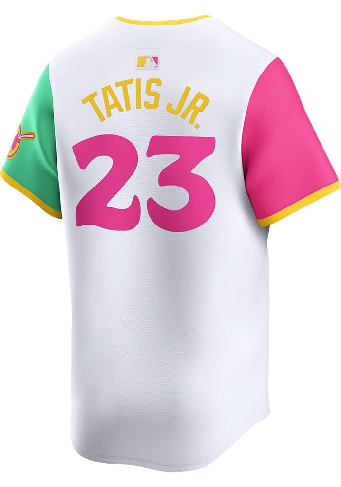 Fernando Tatis Jr San Diego Padres Mens WHITE City Connect