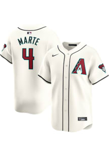 Ketel Marte Nike Arizona Diamondbacks Mens White Home Limited Baseball Jersey