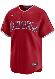 Nike Los Angeles Angels Mens Red Alt Limited Baseball Jersey
