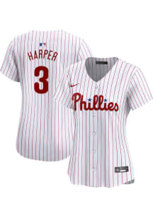 Bryce Harper Nike Philadelphia Phillies Womens White Home Limited Baseball Jersey