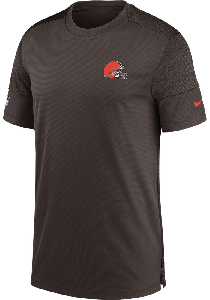Nike Cleveland Browns Brown Coach Short Sleeve T Shirt