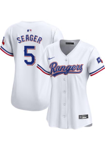 Corey Seager Nike Texas Rangers Womens White Home Limited Baseball Jersey