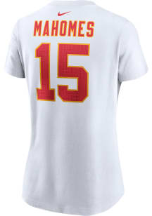 Patrick Mahomes Kansas City Chiefs Womens White Player Player T-Shirt