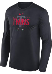 Nike Minnesota Twins Black Legend Long Sleeve T-Shirt