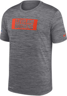 Nike Cleveland Browns Grey Legend Velocity Short Sleeve T Shirt
