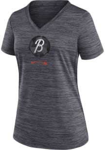 Nike Baltimore Orioles Womens Black Velocity T-Shirt