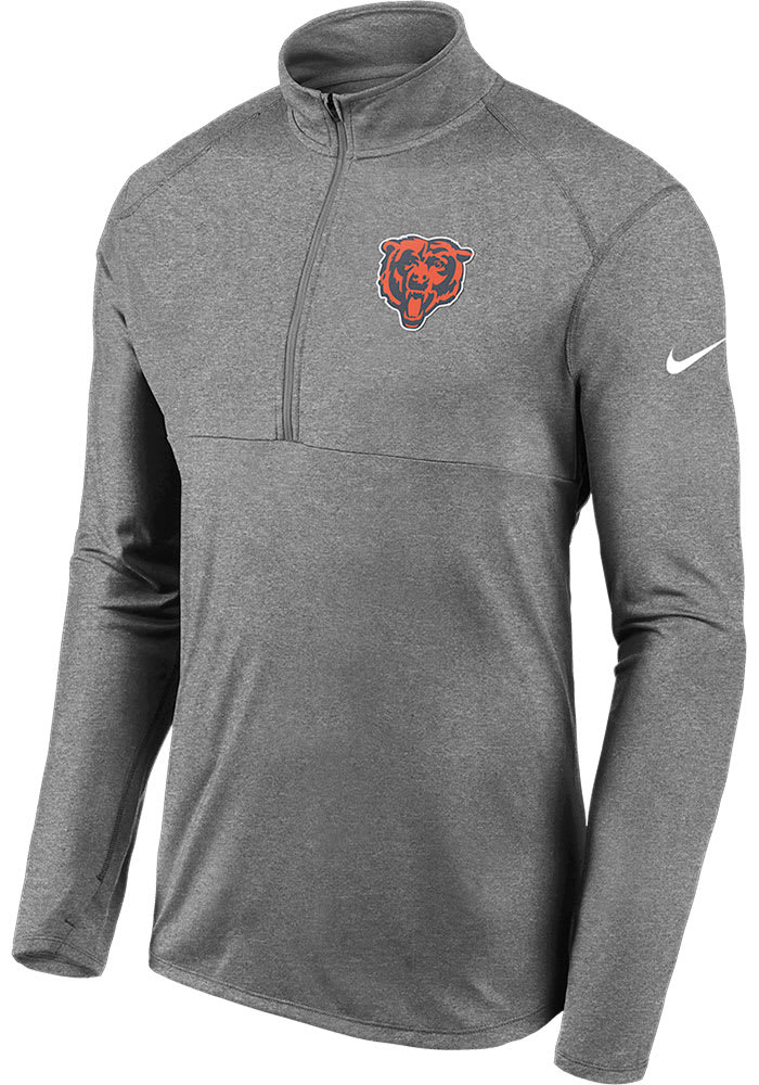 Nike Chicago Bears Element Pullover - Grey
